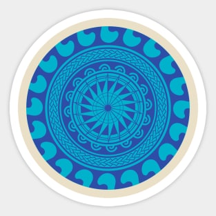 Pacific-island-pattern Sticker